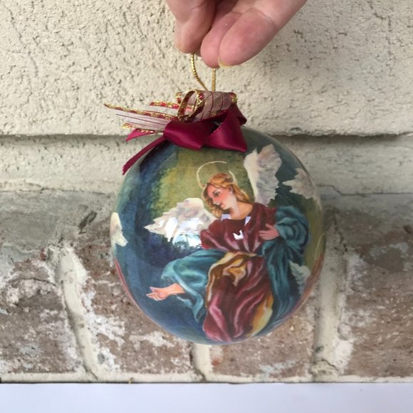 Angel Ornament Tomorrow Today Christmas Vintage - Picture 3 of 15